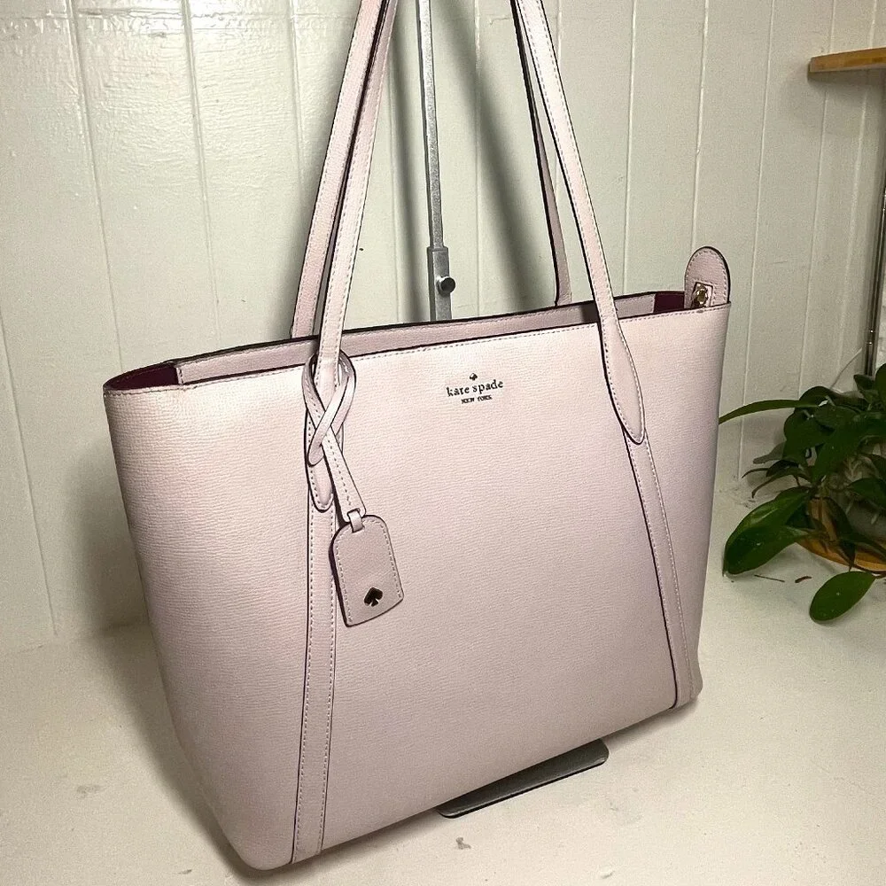 Kate Spade Cara Large Tote - Light Pink/Lilac - Picture 2 of 12